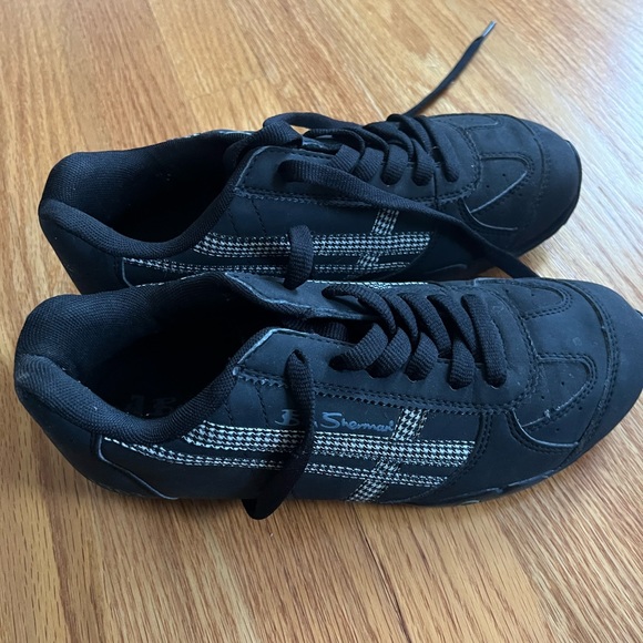 NewBEN SHERMAN “Stevie” Low-Top Lace-Up Leather Black Sneakers Mens Size 7.5 - Picture 2 of 6